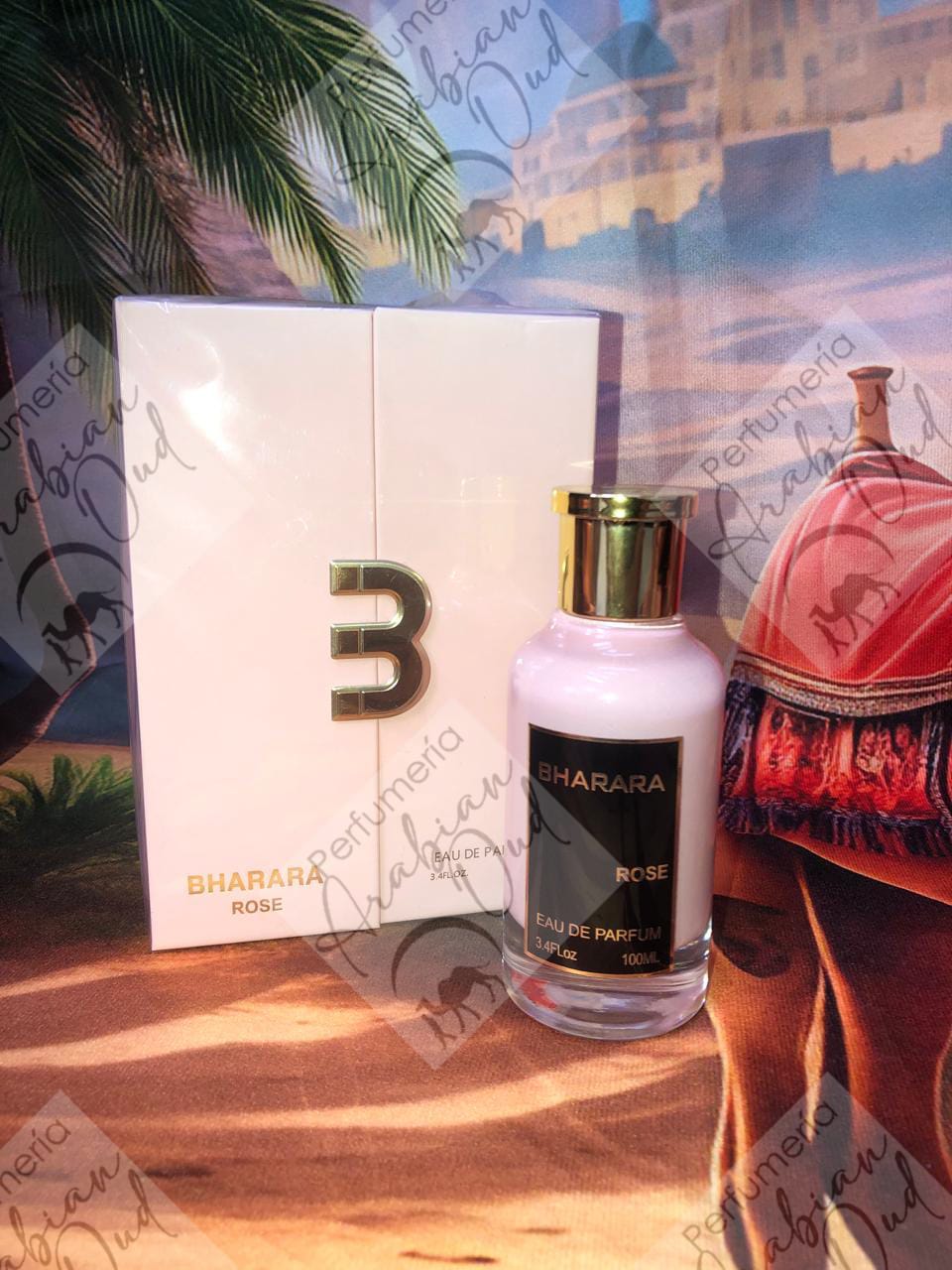BHARARA ROSE  100ML AL HARAMAIN
